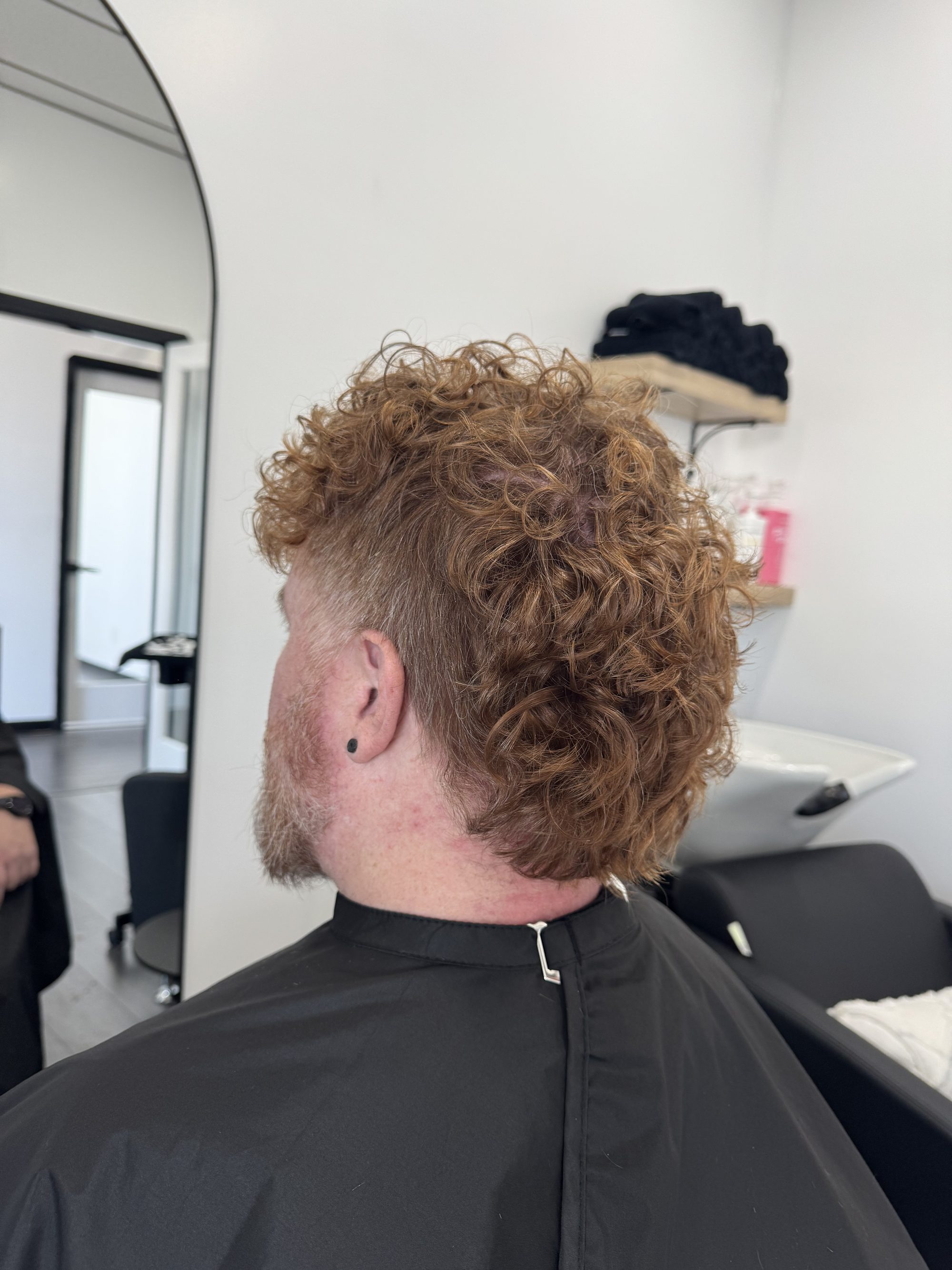David Benjamin Hair at work with a client